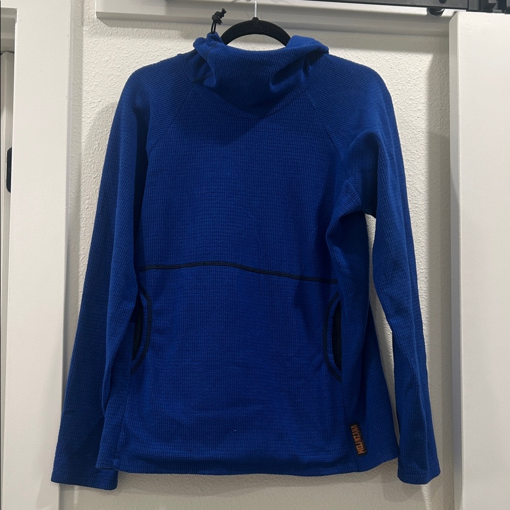 Melanzana Micro Grid Hoodie - Woman’s